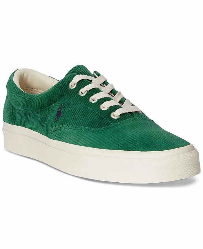 Polo Ralph Lauren Keaton Sneaker Men's Denim Blue Herringbone Shoes ZPO3973 professional athlete use Stylish Design