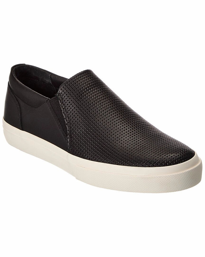smooth shoes trend - following shoes Vince Fletcher Leather Slip-On Sneaker