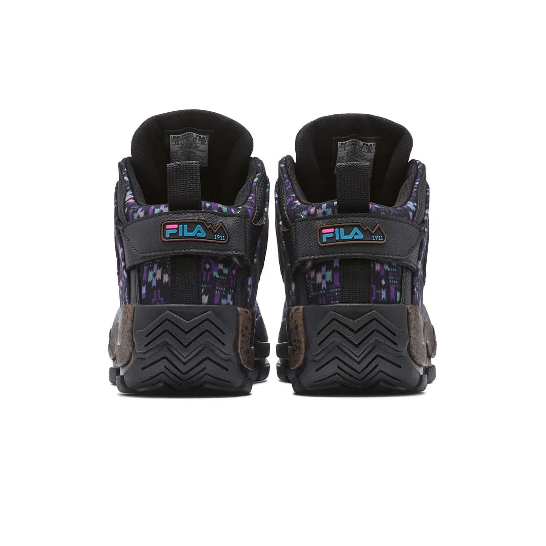 Canvas Construction Flat Design FILA - Men's Grant Hill 2 Outdoor Shoes (1BM01258 972)