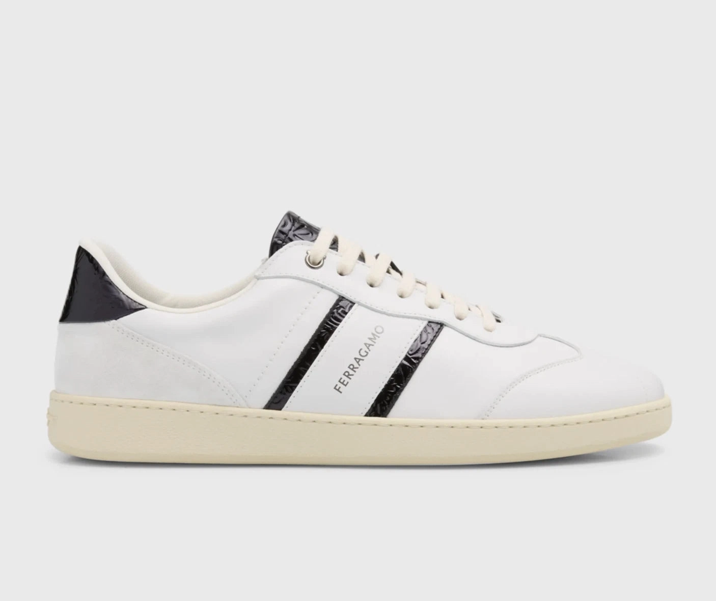 Ferragamo Achille 2 Leather Sneakers niche - market - brand shoes