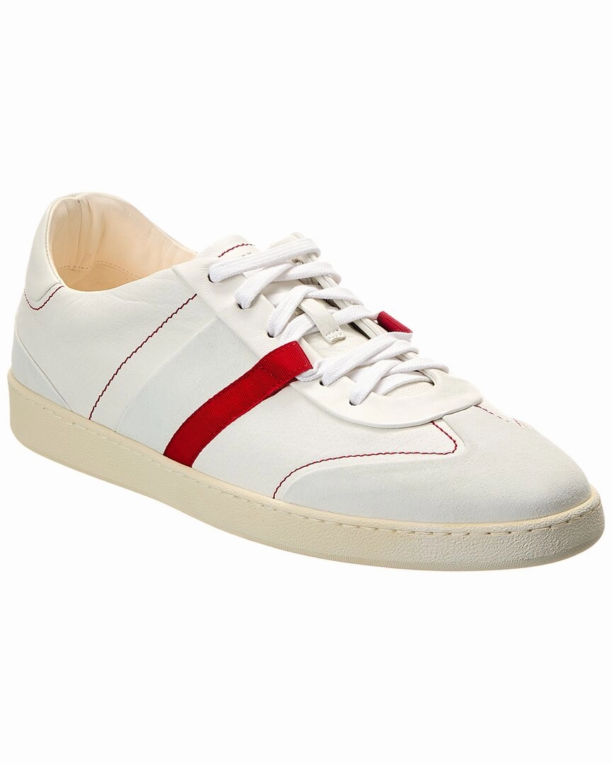 suitable for workouts Ferragamo Garda Fresh Suede & Leather Sneaker