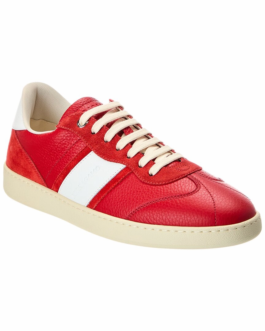 speed training shoes Ferragamo Leather Sneaker