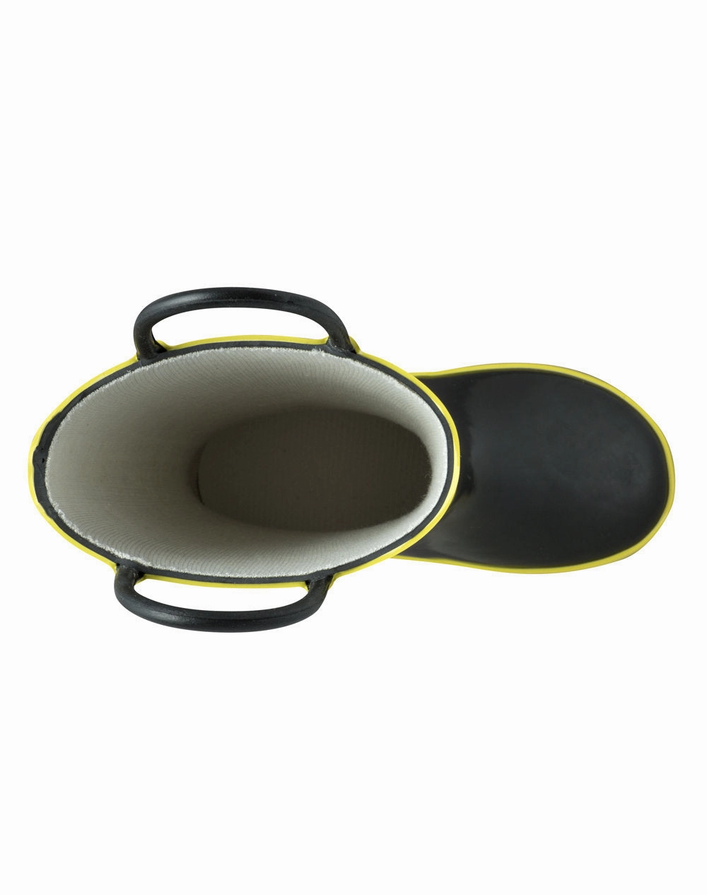 Fireman Rescue Loop Handle Rubber Rain Boots Holiday Office Shoes