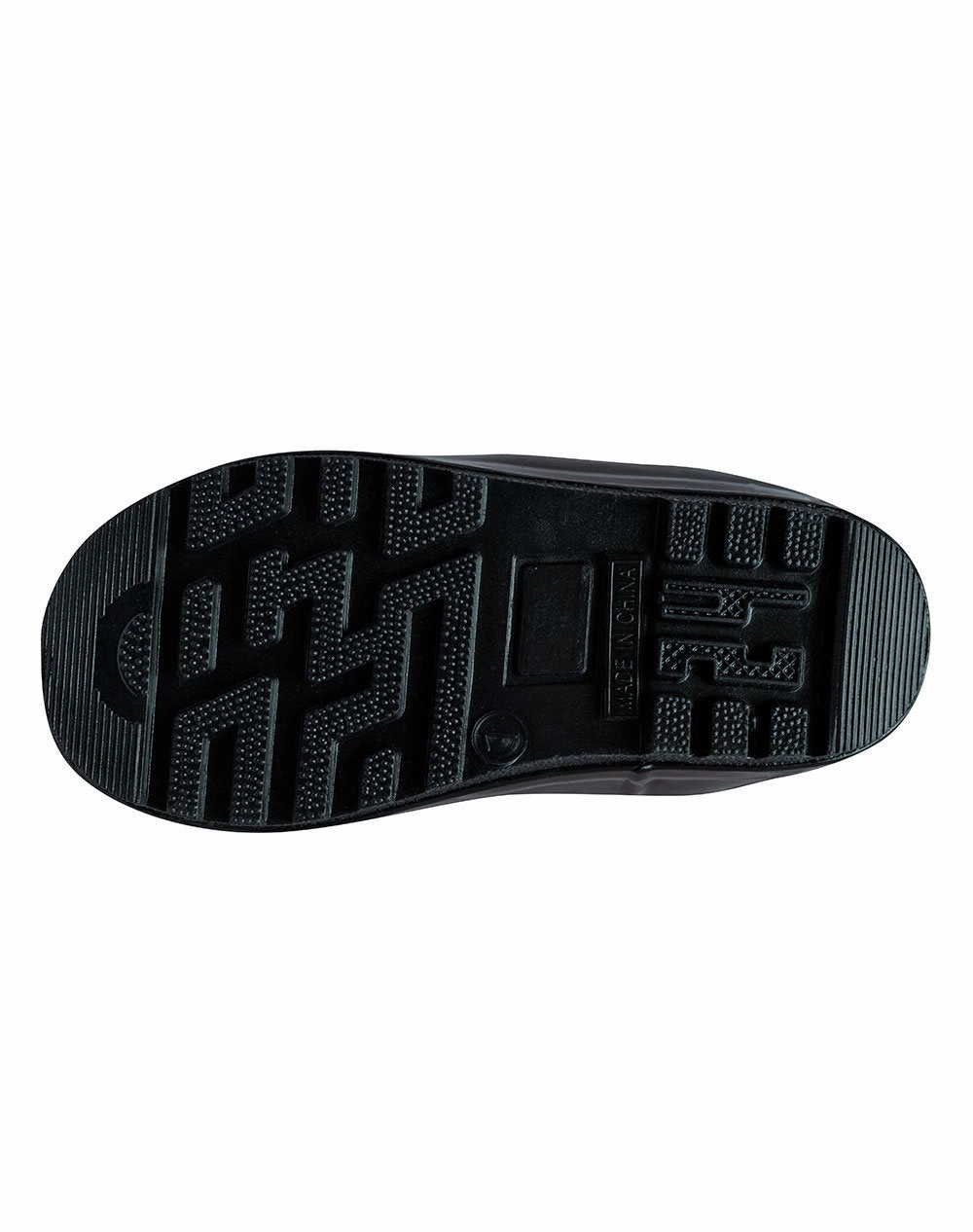 Fiery Red Loop Handle Rubber Rain Boots Romantic Heels