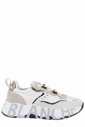 Leather Sneakers With Chunky Sole Non - Slip