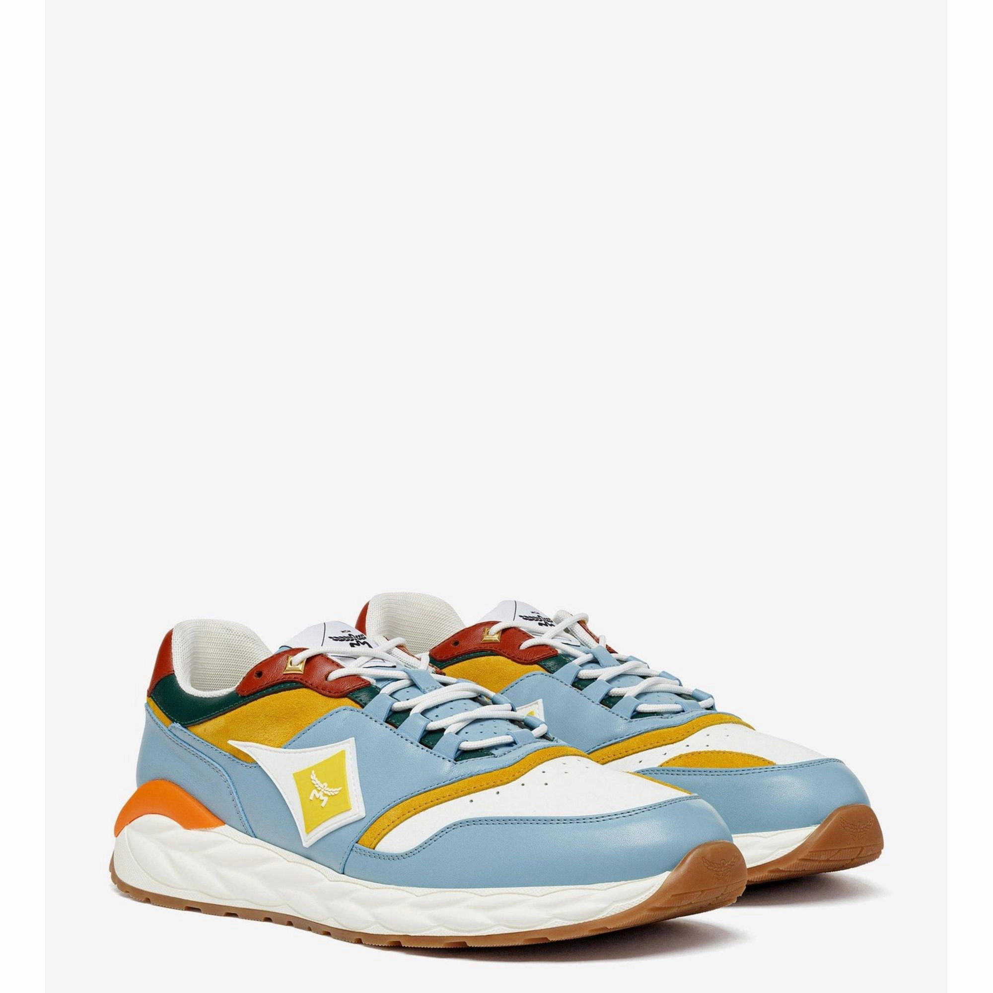 running for a way to stay confident leather - strap shoes Skywander Lo Sneakers In Calf Leather