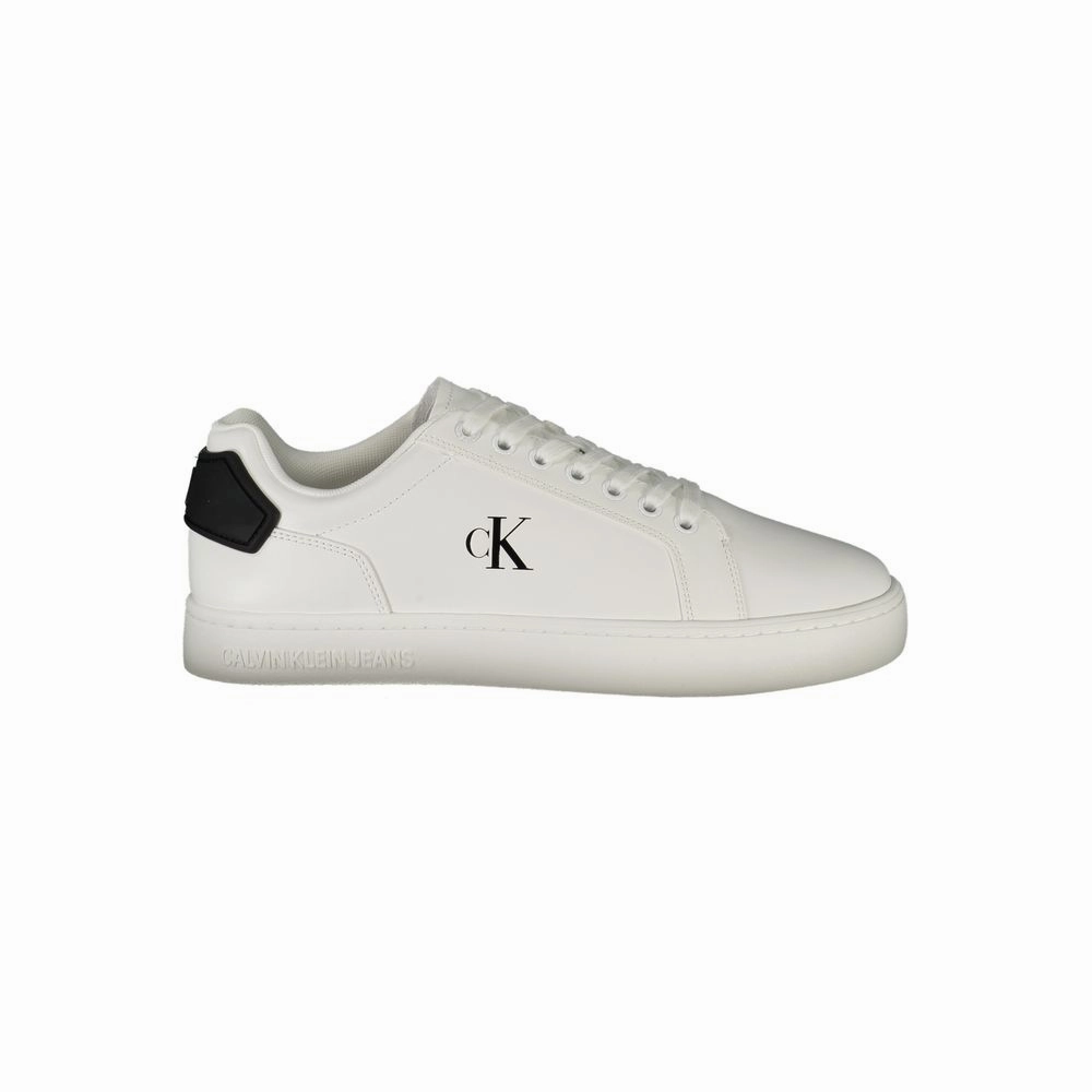 Calvin Klein Leather Men Men's Sneaker hook - and - loop running option