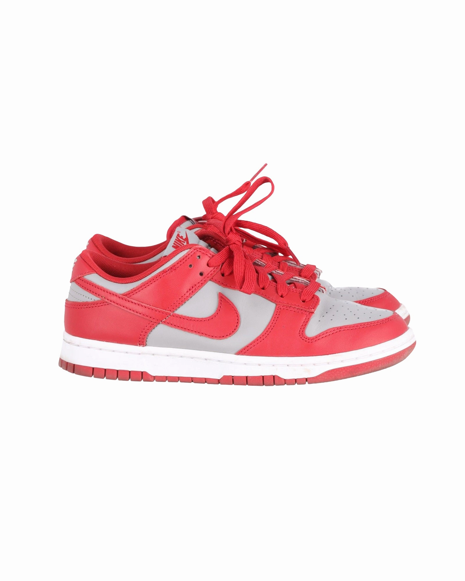 Nike Dunk Low UNLV Sneakers in Grey Leather running for mental health