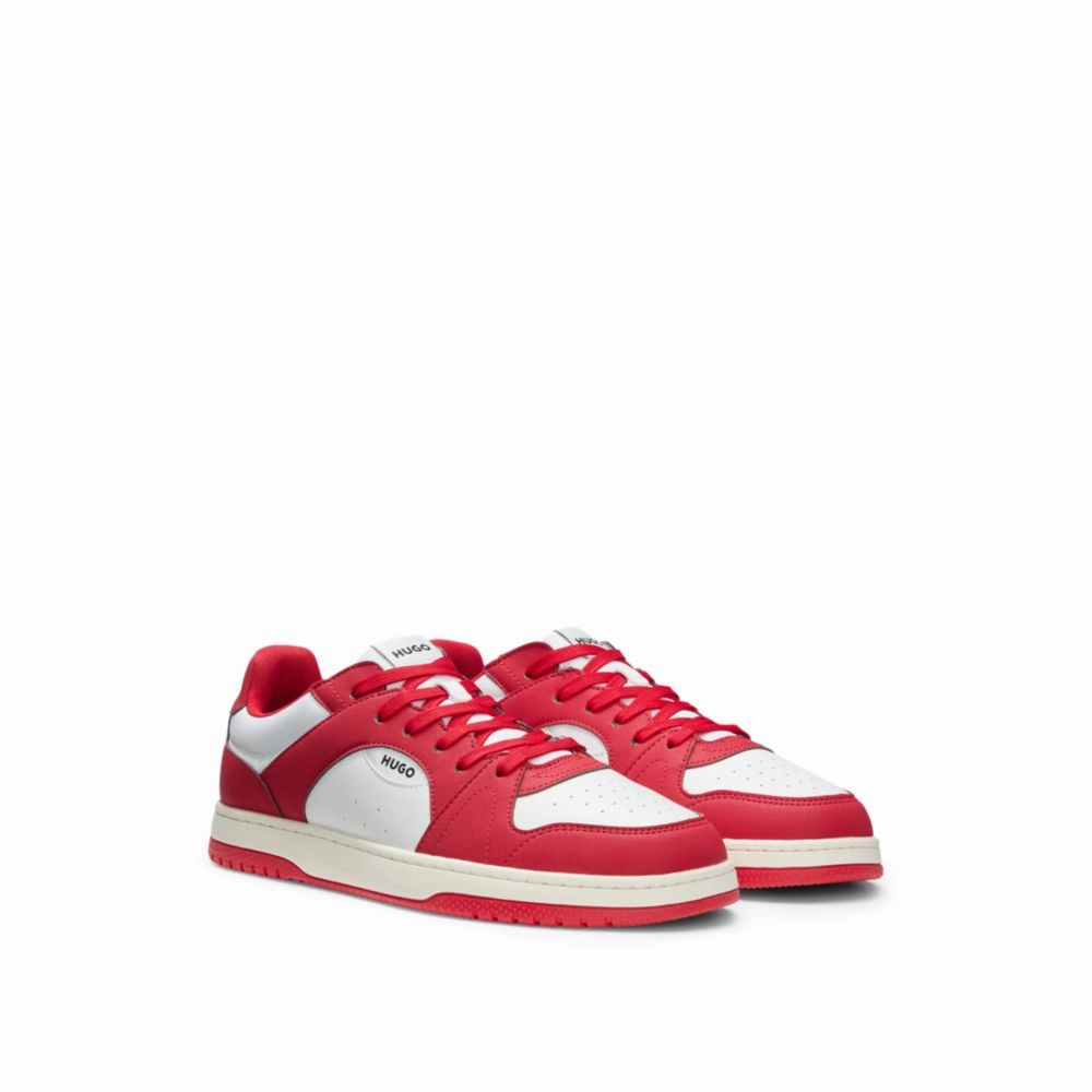 daily wearers Low-top trainers with faux leather