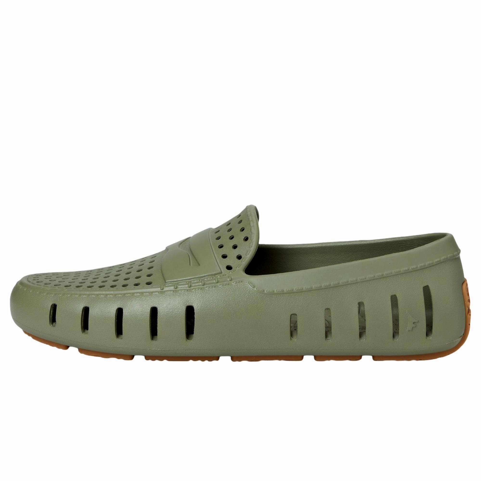 Floafers Country Club Driver 2.0 Mermaid Green / Gum  25-SS-CC4-MRMDGRN Men's thick sole shoes