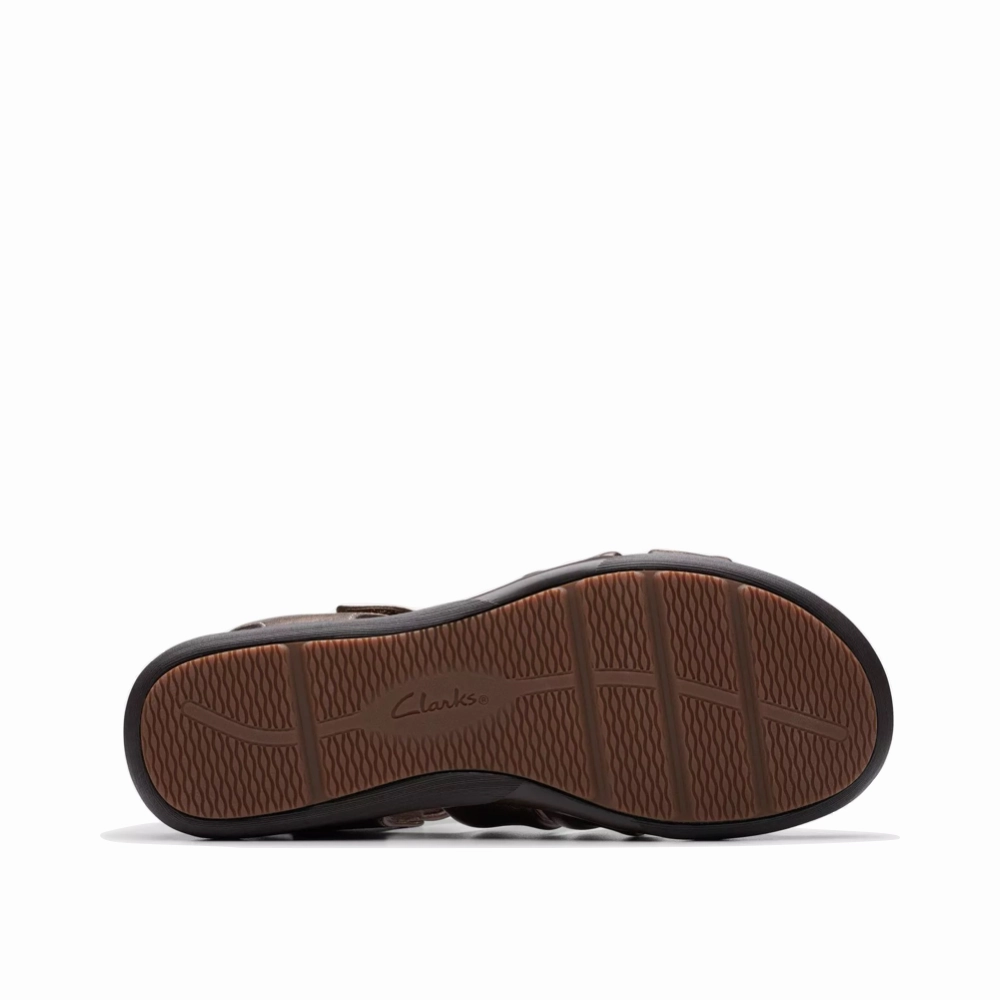 Clarks Women's Kitly Ave Sandal in Bronze Soft Cushioning Shoes
