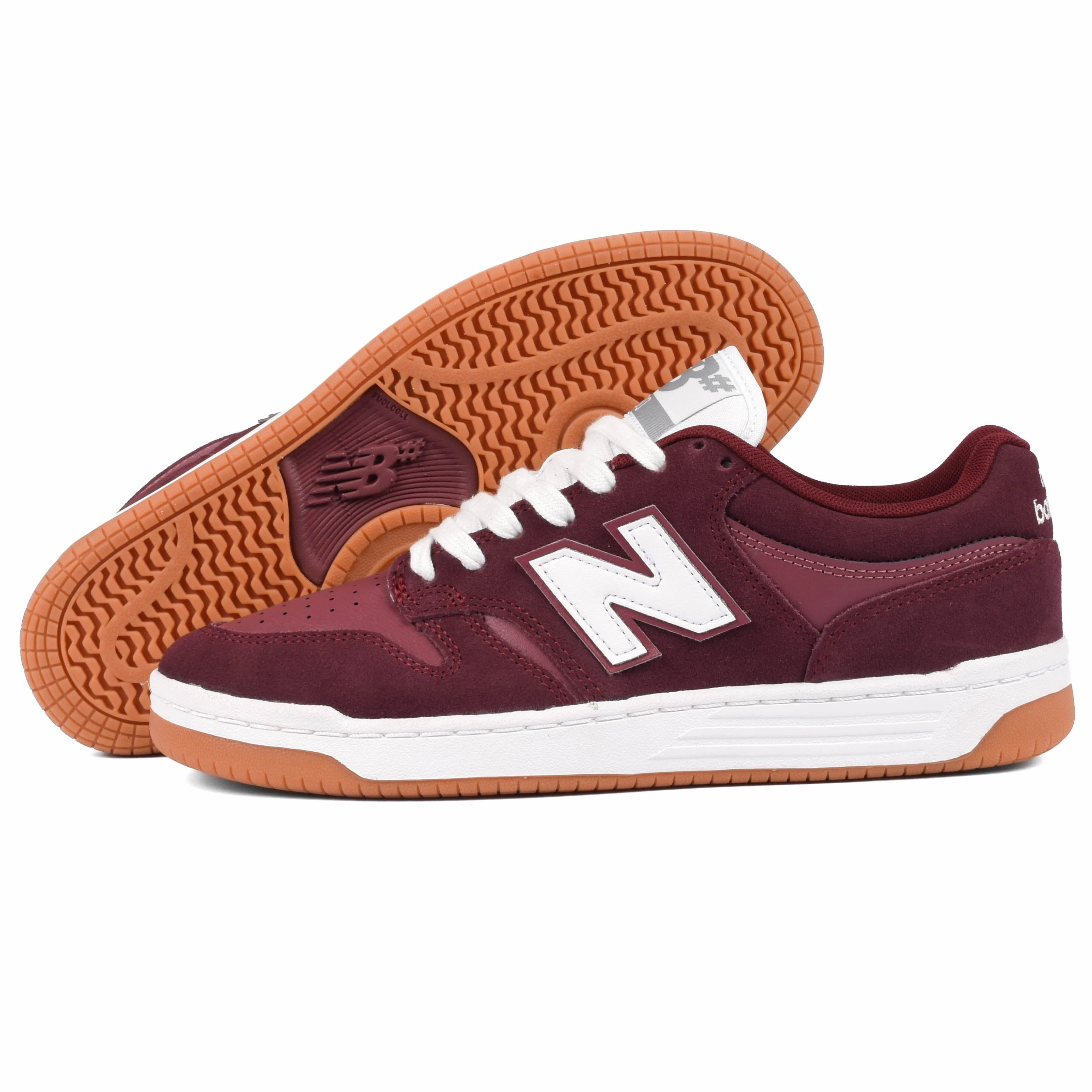 New Balance - 480 BEE (Red/Red) high - top footwear 5k - specific shoes