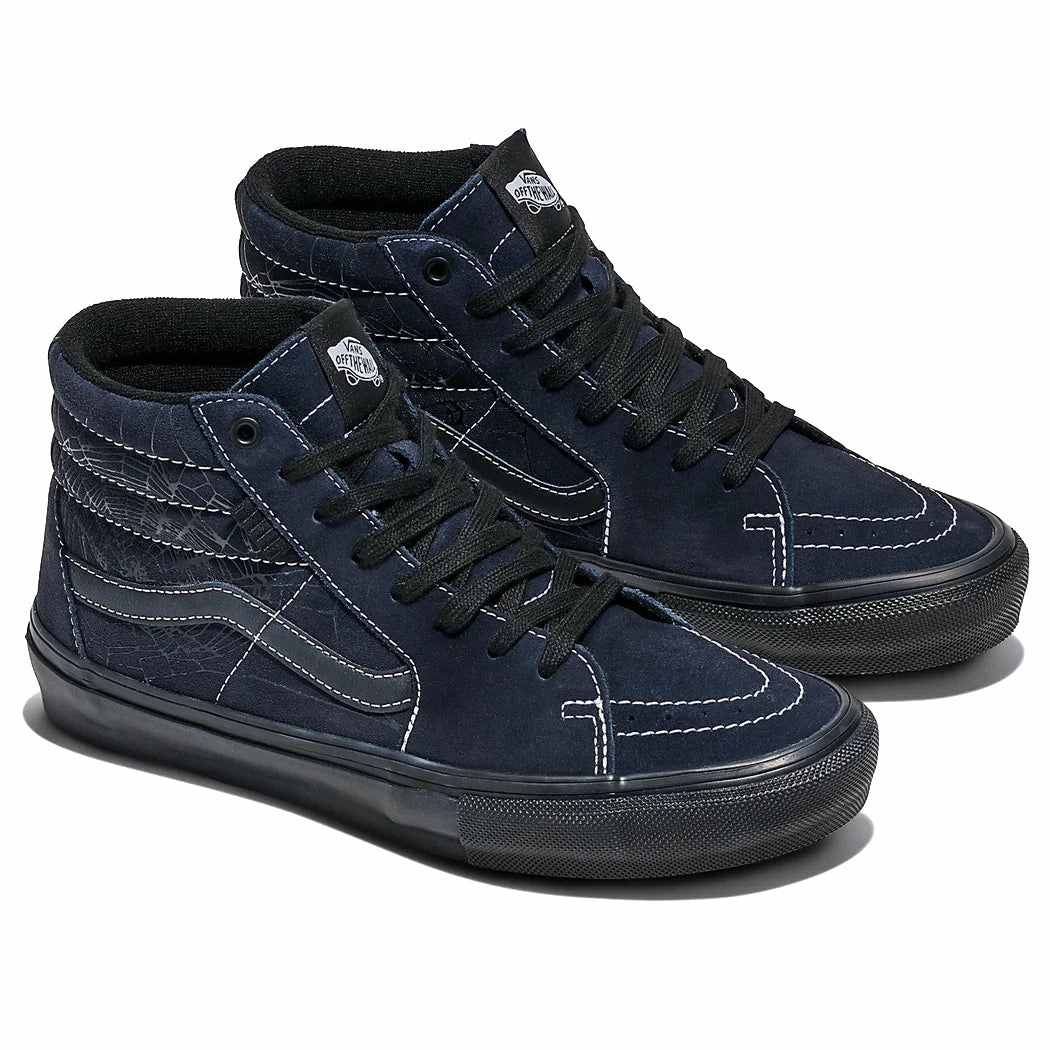 Vans - Skate Sk8-Hi (Web Dark Grey/Black) Outdoor activities