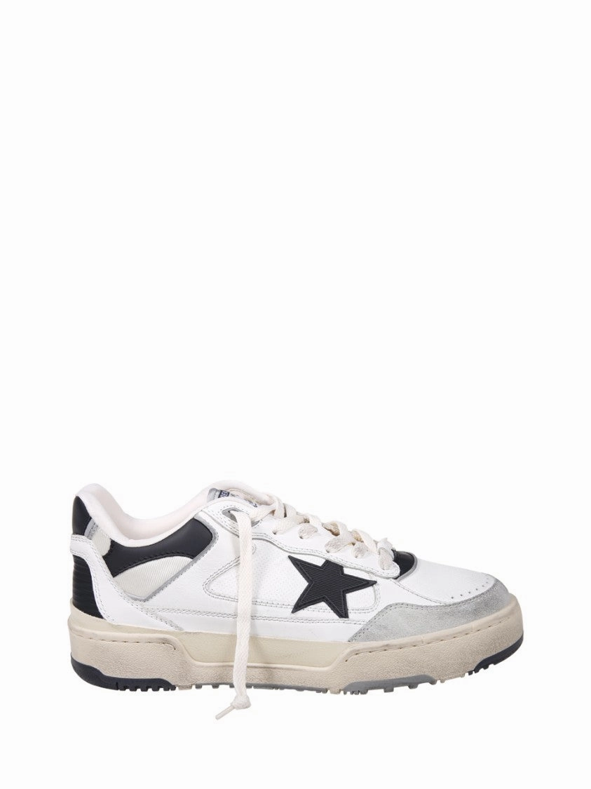 Cushioned Step Forty2 Leather Sneaker