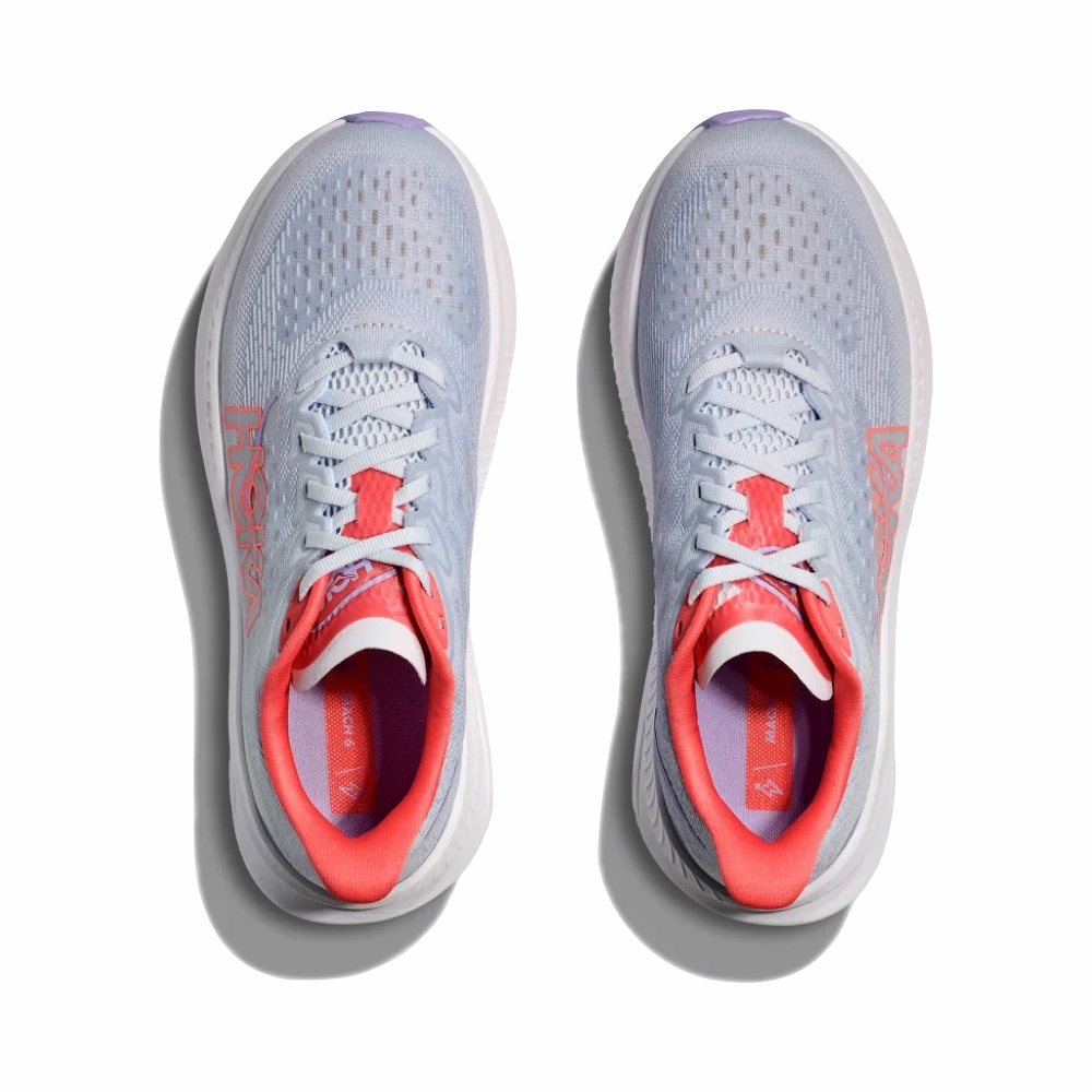 Hoka Women's Mach 6 Sneaker in Pale Dusk/Gull Sunrise Run