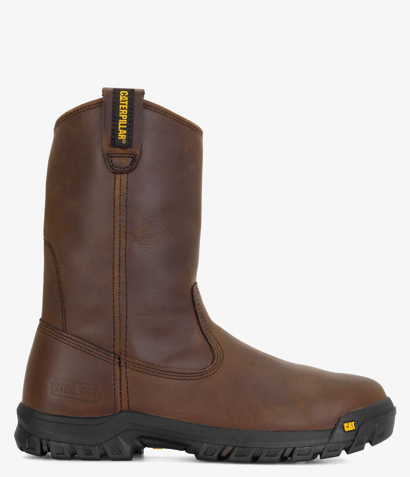 CAT Footwear Drawbar Steel Toe Pull-On Work Boot - Men anti static Protective Wear