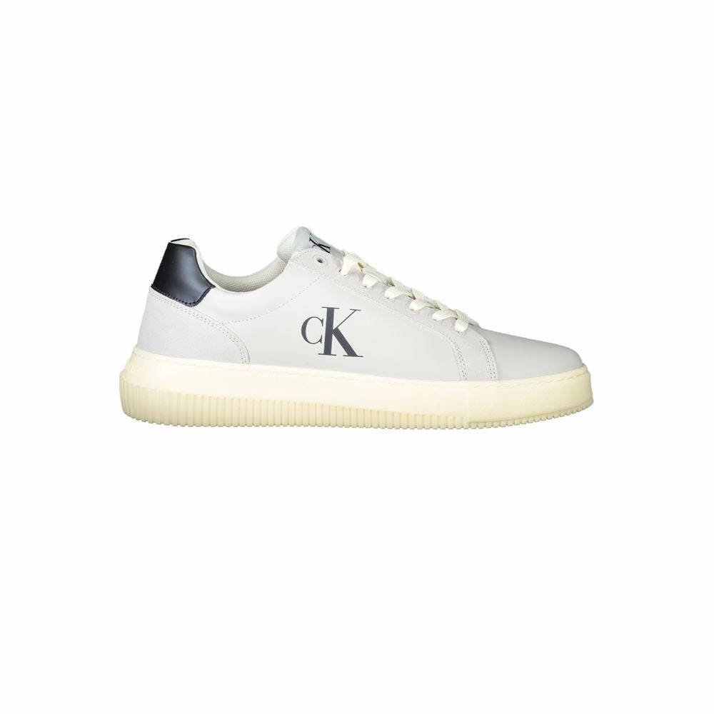 Calvin Klein Leather Men Men's Sneaker Breathable Shoes