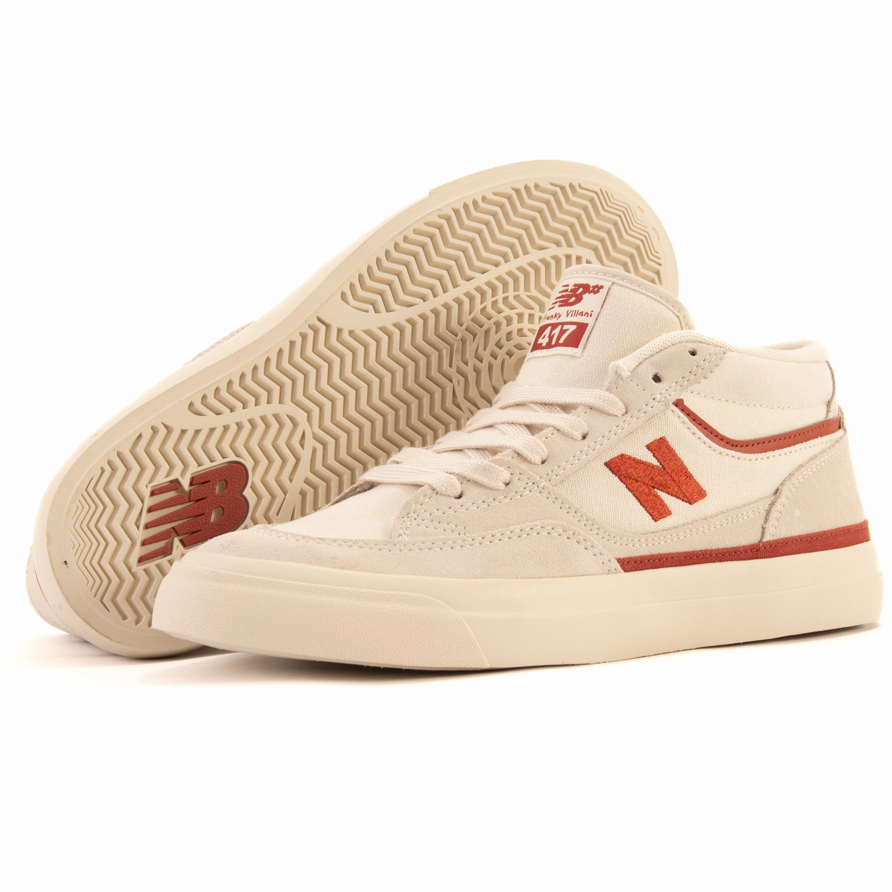 New Balance - 417 AAD (White/Red) pastel - colors
