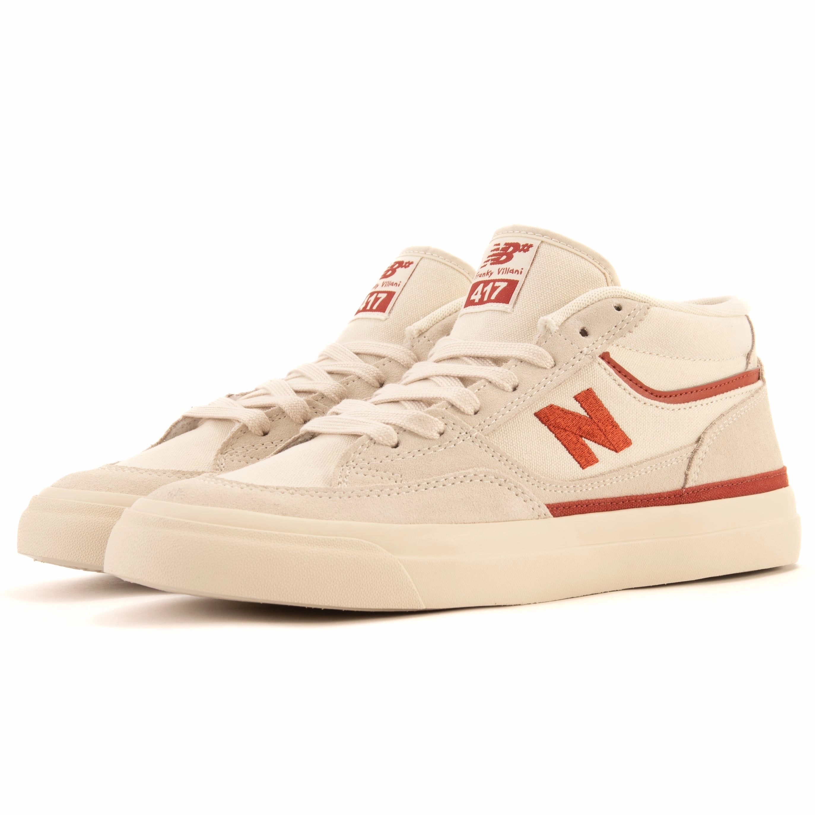 Anti Friction Upgradeable New Balance - 417 AAD (White/Red)