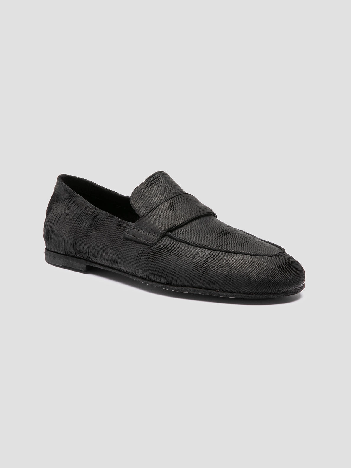Cool Step BLAIR DD 001 - Black Leather Penny Loafers