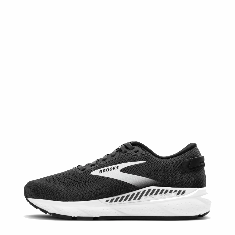 Brooks Women's Ariel GTS 24 Sneaker in Ebony/Black/White Low Top