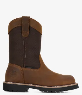 Georgia Boot Core 37 Steel Toe Waterproof Wellington Work Boot - Men Classic Flexible Frame River Crossing