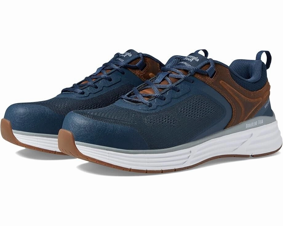 maximalist - feature shoes foam - filled - feature shoes Georgia Boot Durablend GB0584ZA Sneakers Mens 7.5 Navy Leather Work Shoes KHD306