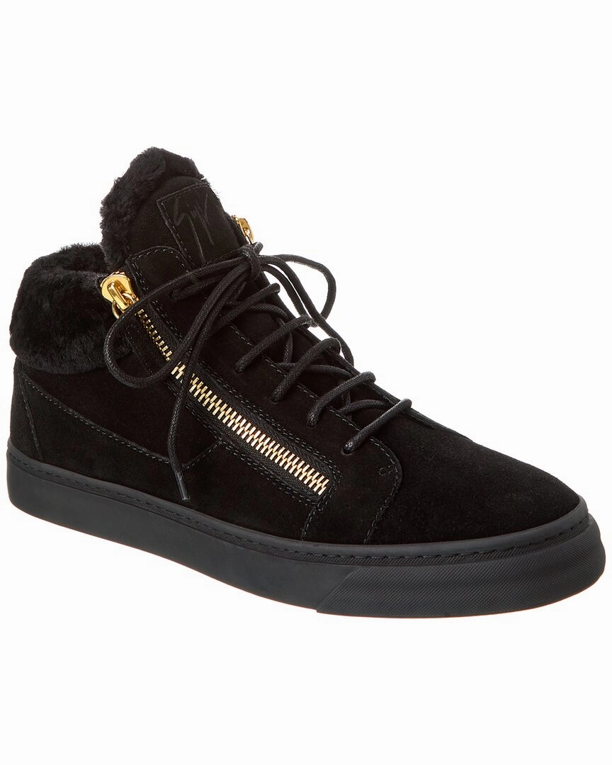 Stability assistance Anti-slip Giuseppe Zanotti Aug/Liv Suede Sneaker
