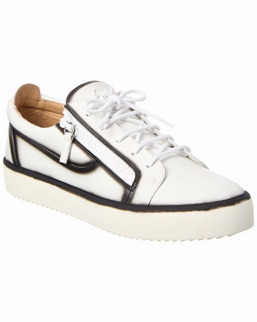 short - distance runner shoes Giuseppe Zanotti May London Leather Sneaker