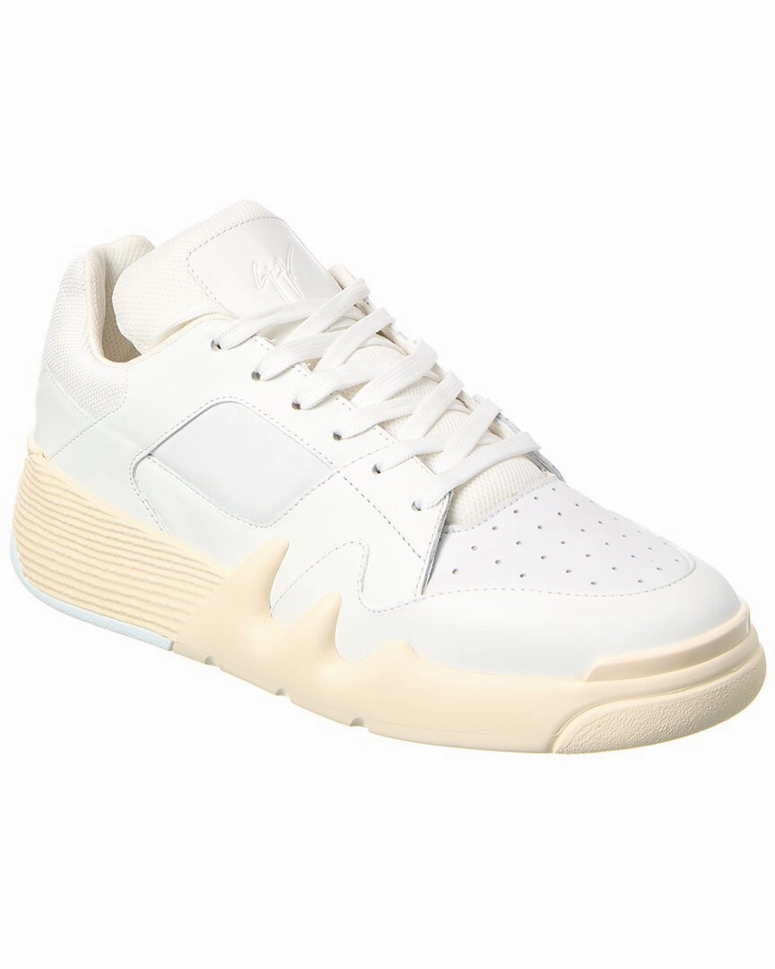 mud running shoes Comfortable Tongue Giuseppe Zanotti Talon Leather Sneaker