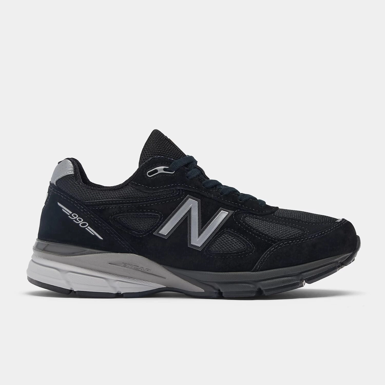 New Balance 990 V4 Black/Silver  U990BL4 Men's long - distance runners