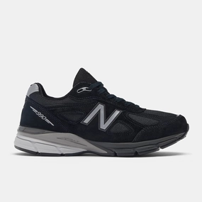 New Balance 990 V4 Black/Silver  U990BL4 Men's long - distance runners