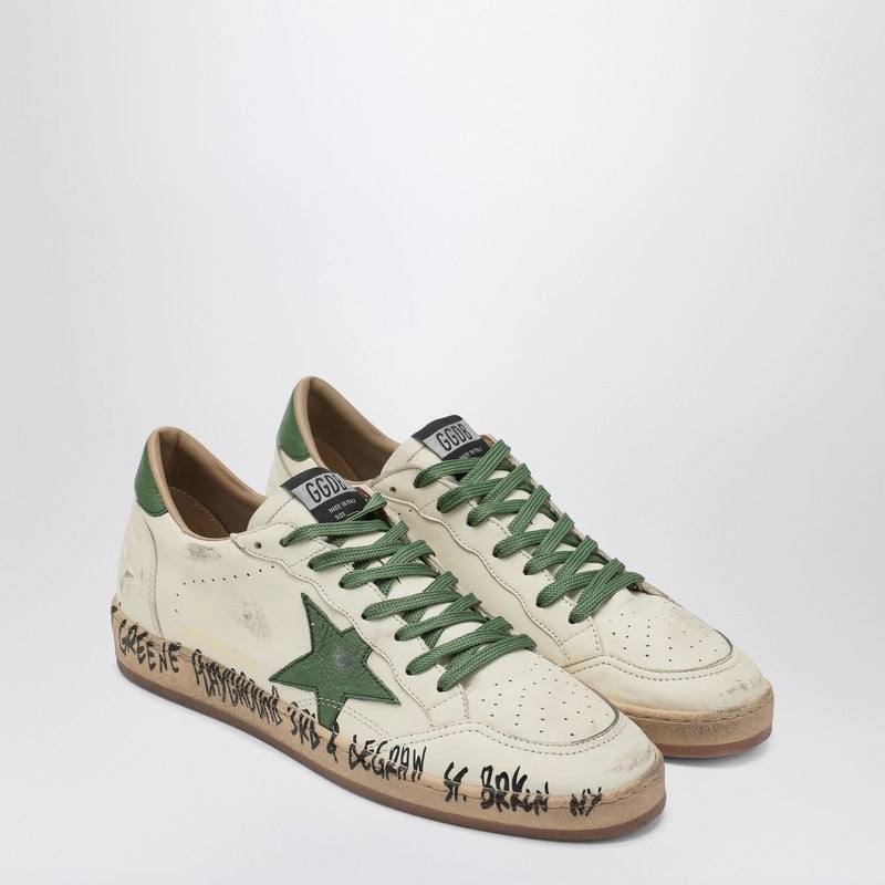 Golden Goose Men's Sneaker Ballstar / running in a cliff area shoes