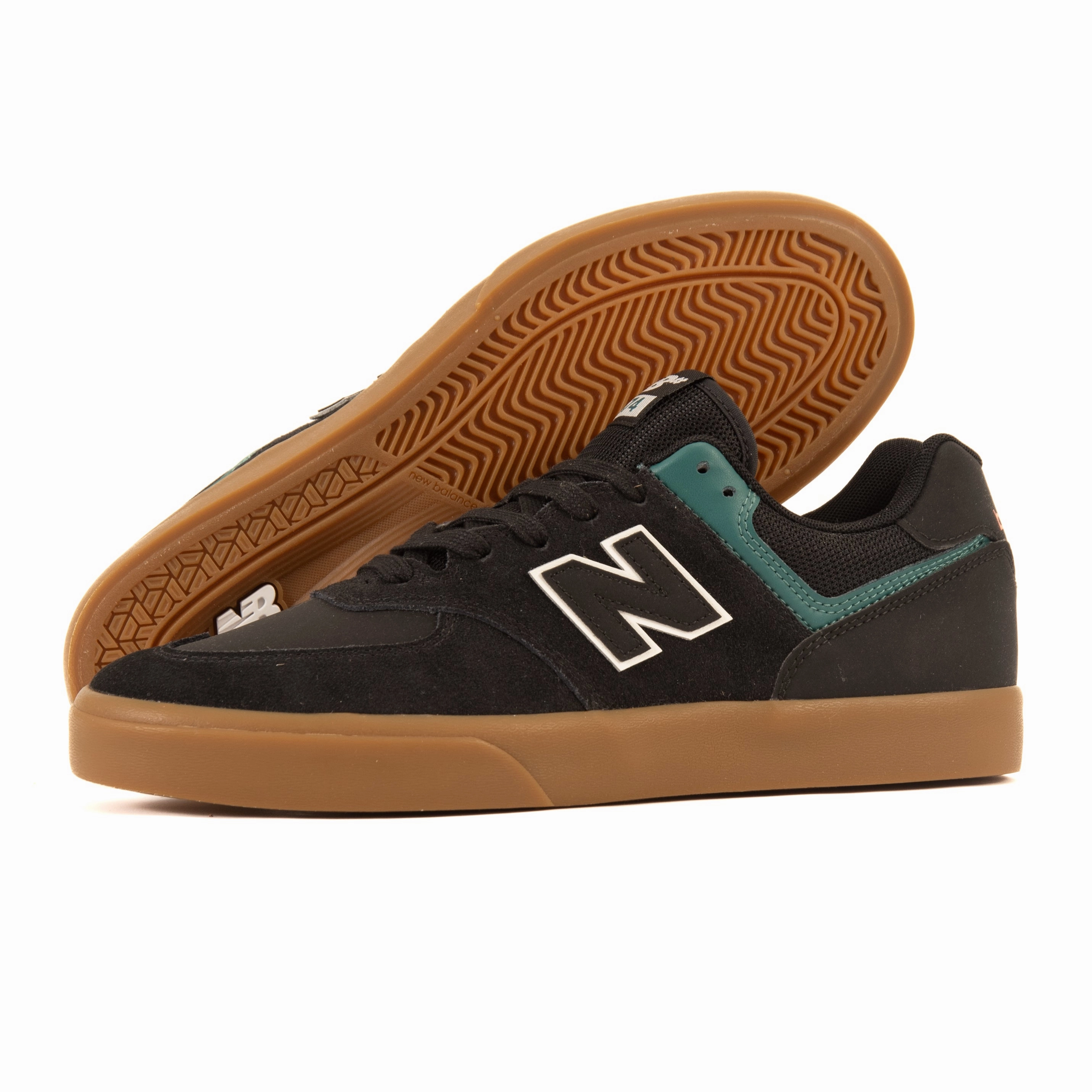 New Balance - 574 VBG (Black/Green)*SALE high - top running shoes