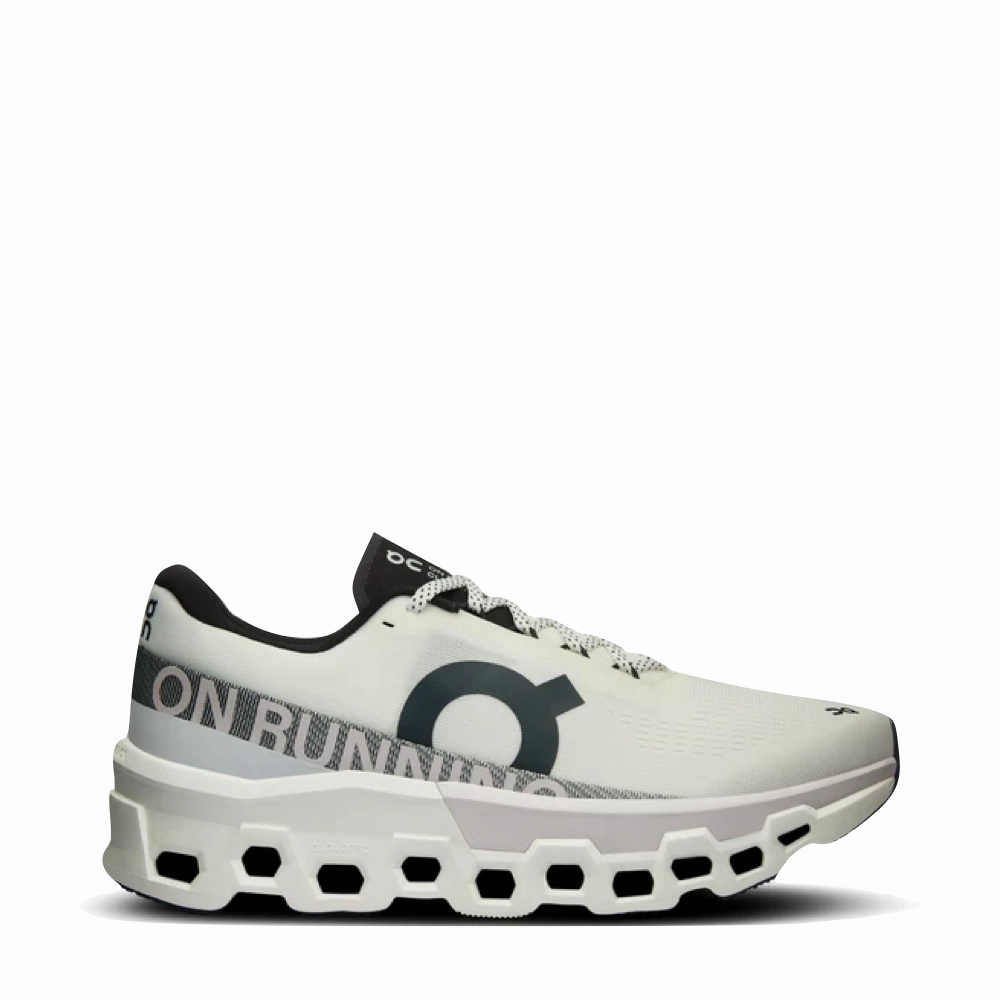On Women's Cloudmonster 2 Sneaker in Undyed/Frost Cloud Light