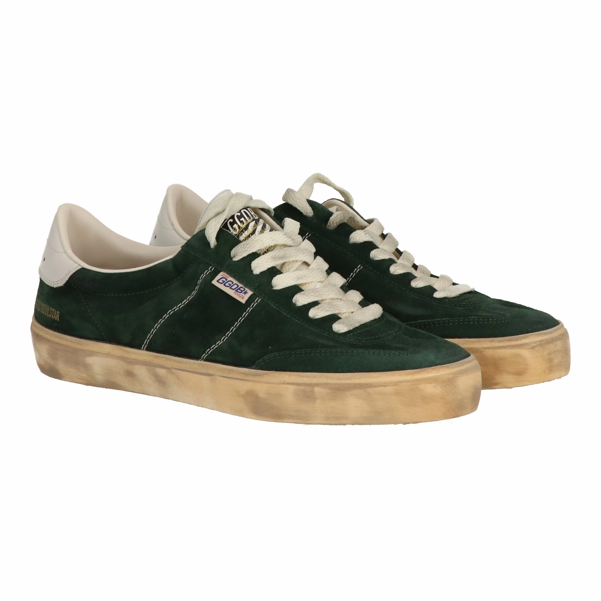 Good Arch Support long - distance use Golden Goose Mens Green Sneaker