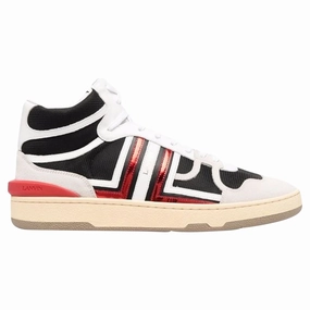 running in different terrains Lanvin Clay High-Top Sneakers