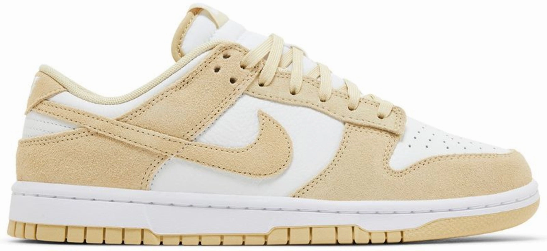 Nike Dunk Low SE Team Gold Suede striped running option
