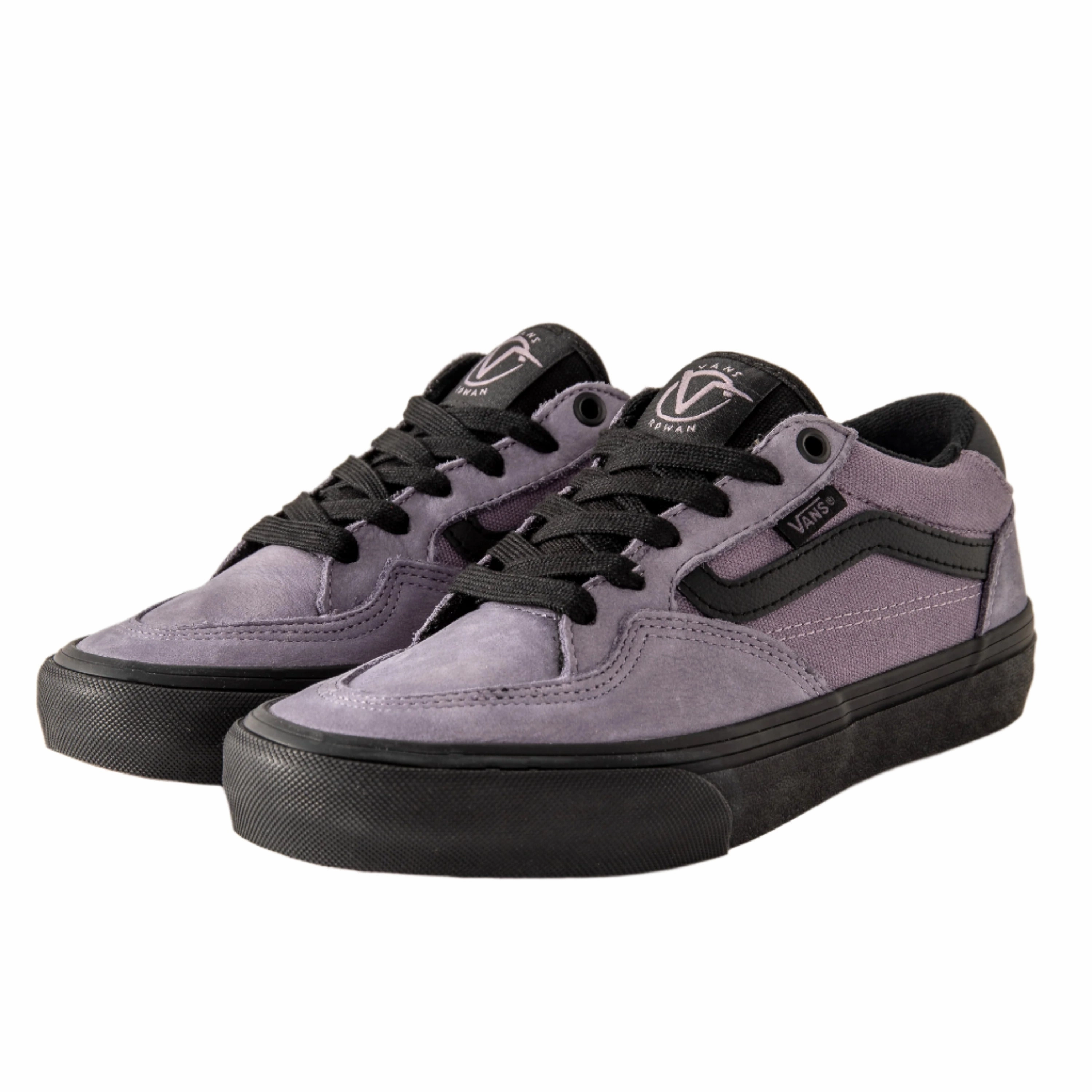 Vans - Rowan (Nubuck Light Purple/Black) *SALE stain - resistant shoes non - reflective shoes