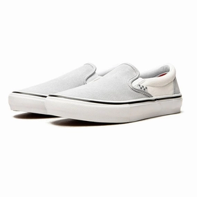 Vans - Skate Slip-On (High Rise/Blanc De Blanc) gym floor
