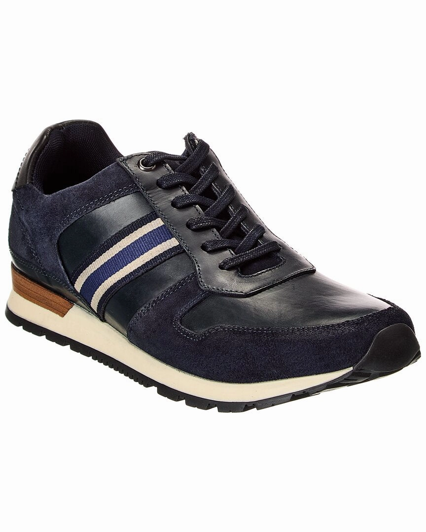 running for leisure Dune London Talay Leather & Suede Sneaker