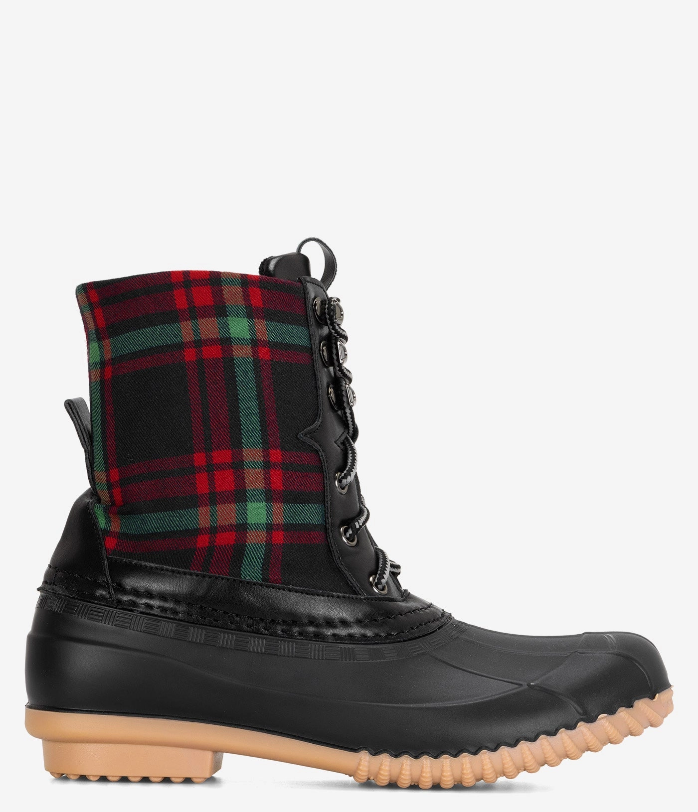 Protective Finish Snowy Path Padded Interior Weekend Wanderer Spring Step Duckie Plaid Boot - Women