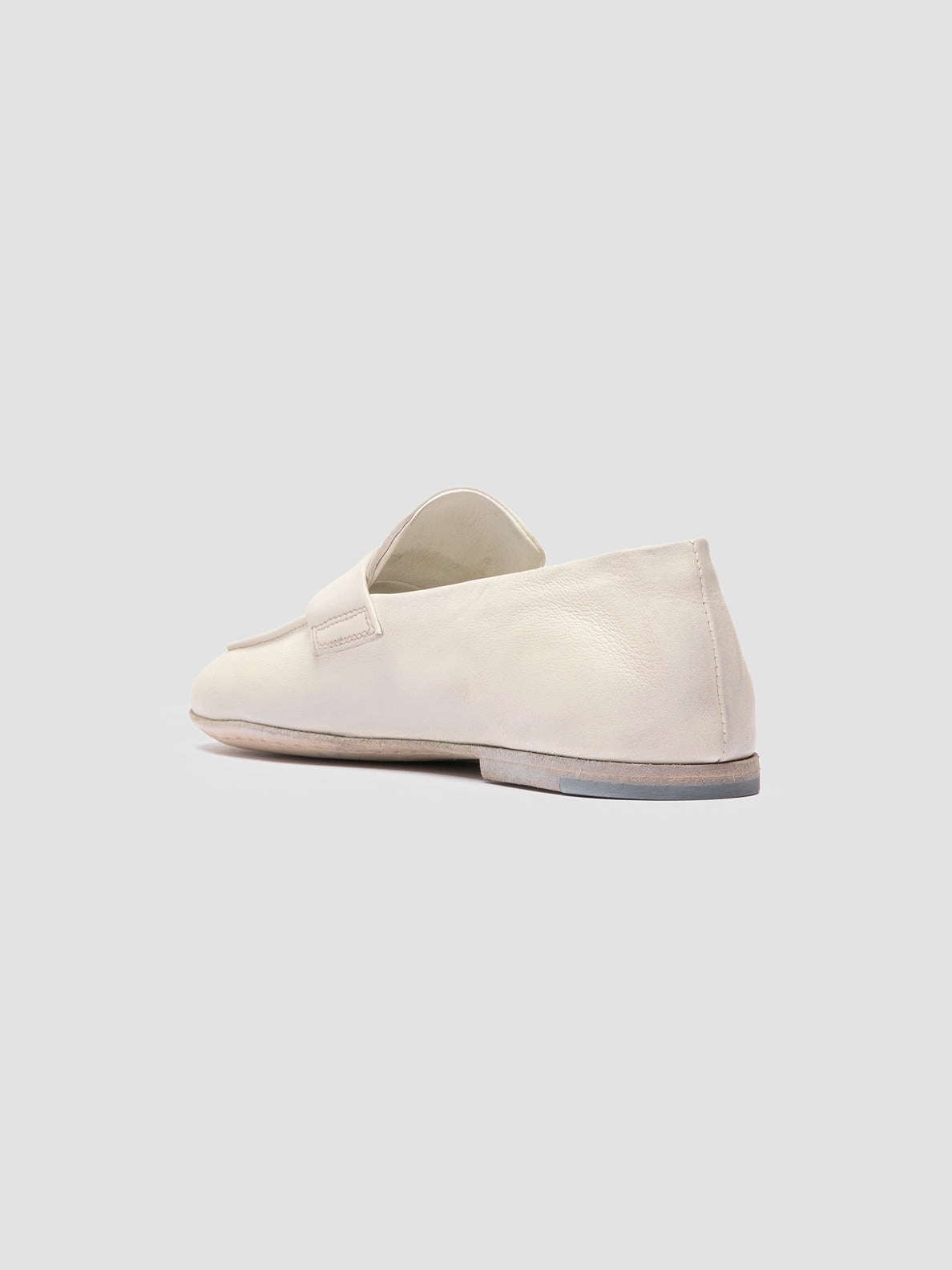 Urban Gentleman BLAIR DD 001 - White Leather Penny Loafers