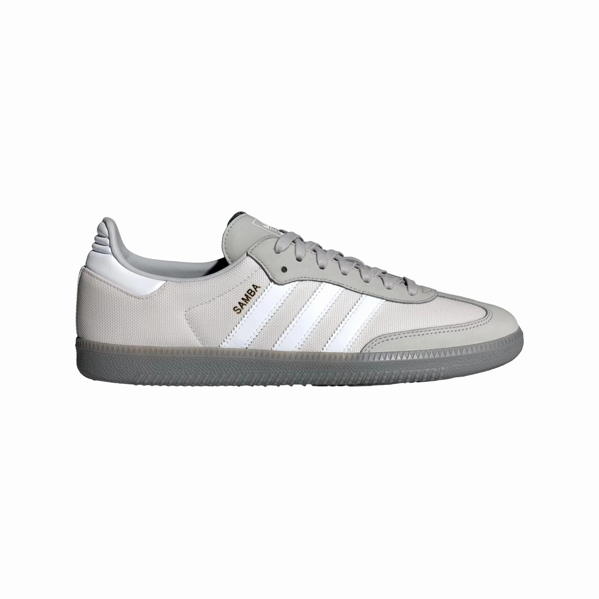 fluorescent Adidas Samba OG Grey One / Cloud White / Grey Two  IE9099 Men's