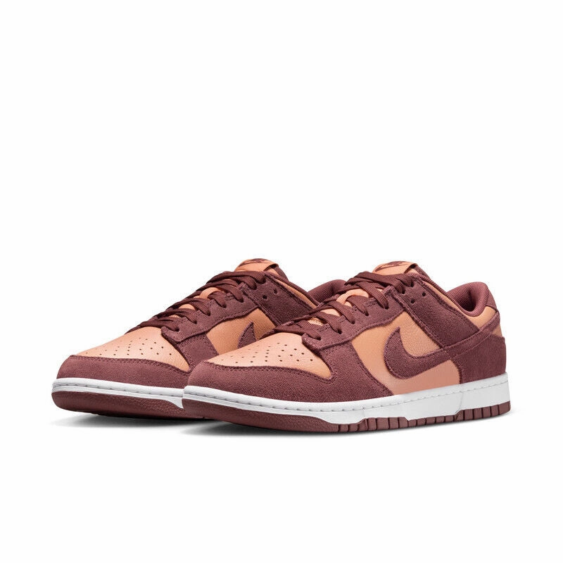 Nike Dunk Low Retro SE Leather/Suede 'Amber Brown' Men's Shoes molded footbed shoes
