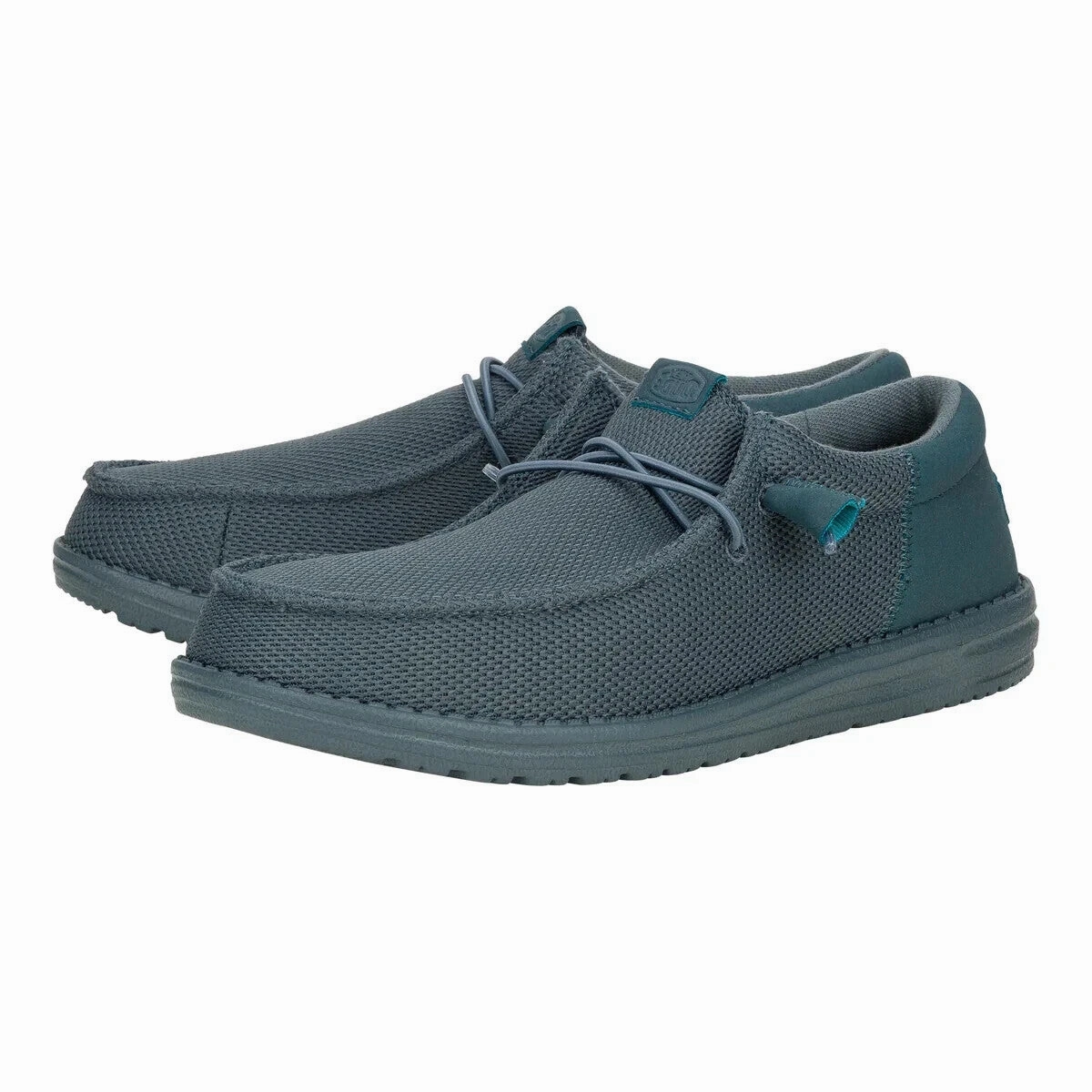 vacation - running shoes Hey Dude Wally Funk Mono 40011-1RU Men Dark Slate Slip On Casual Shoes RHS4590