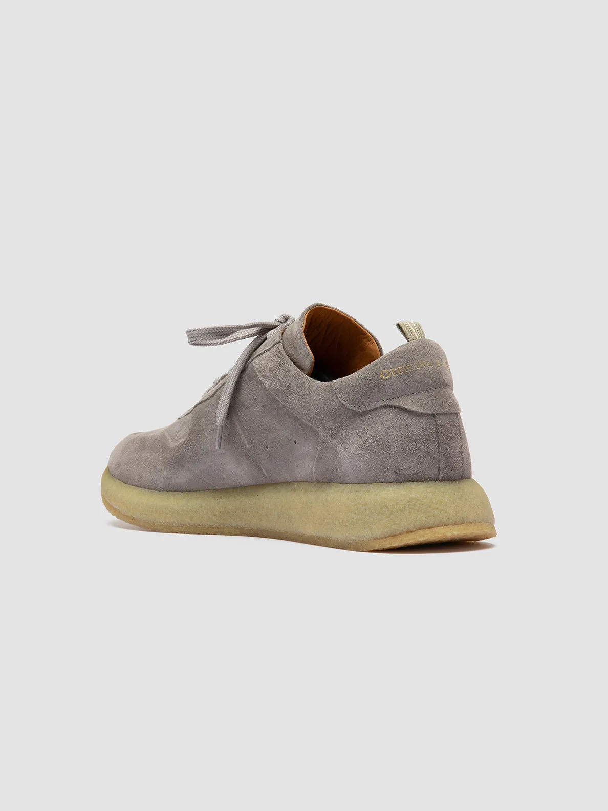 Indoor Workout LEGEND 001 - Grey Suede Low Top Sneakers