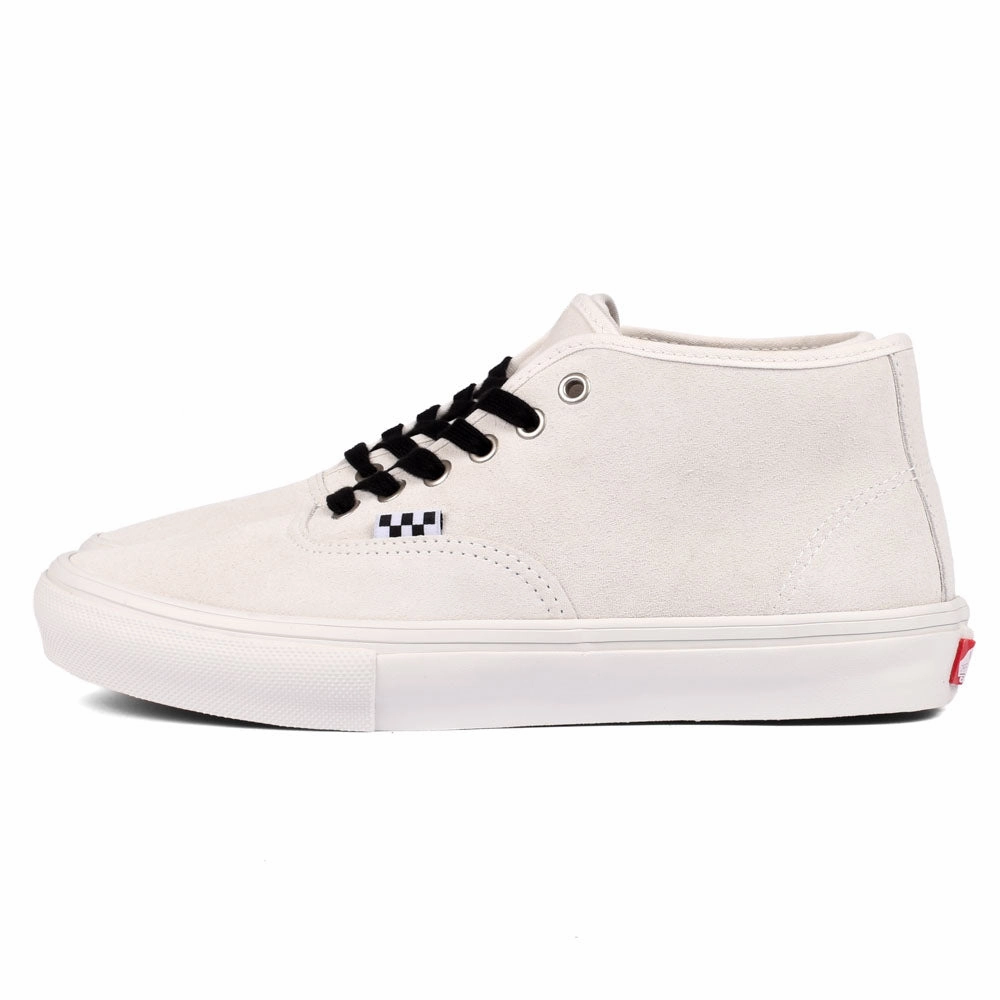 vintage - design shoes senior exercise shoes Vans - Skate Authentic Mid (Blanc De Blanc)