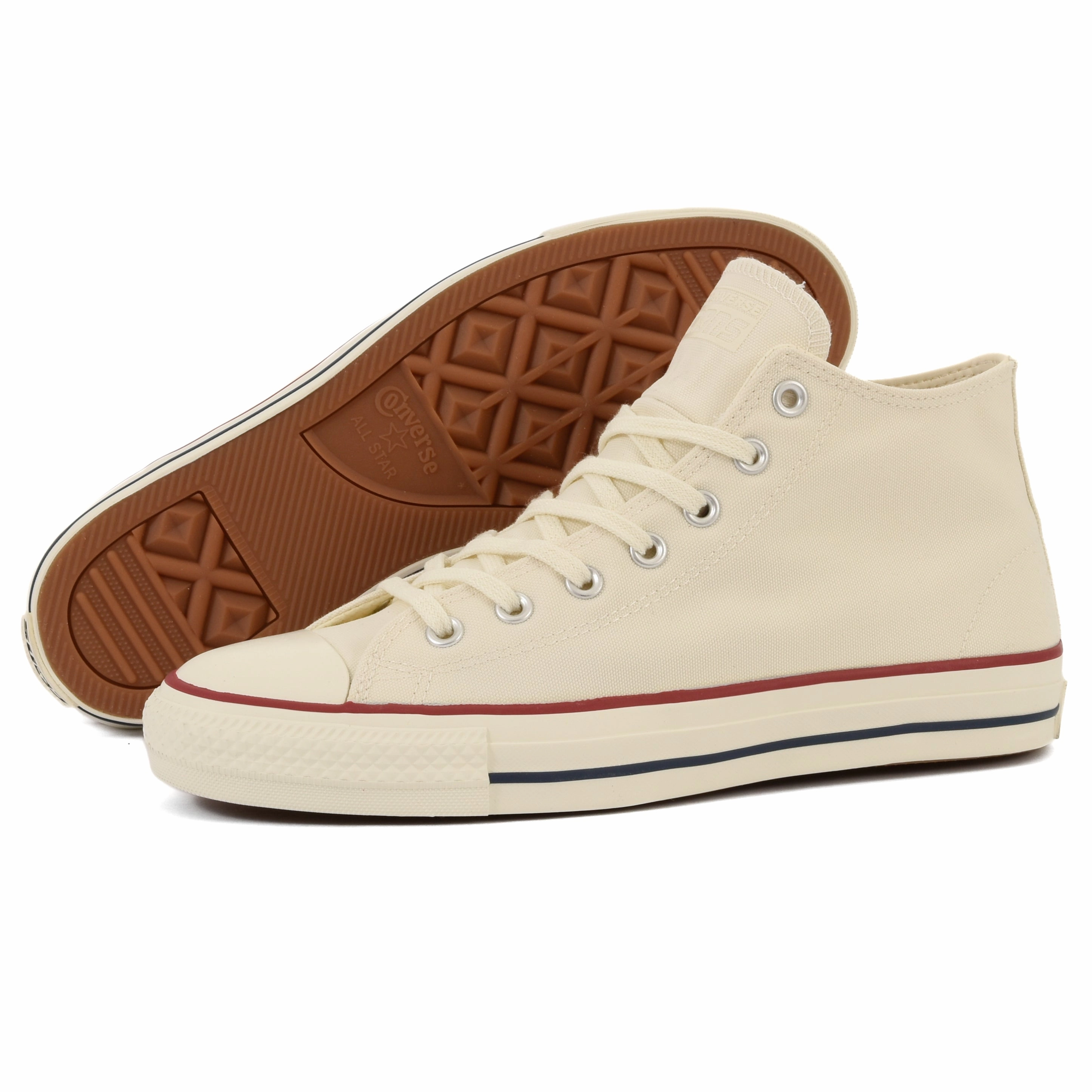 anti - microbial - protection shoes Smooth Step Cons - CTAS Pro Mid (Egret/Red/Blue)