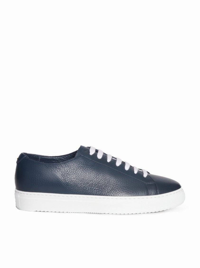 corporate - run running shoes Textured Blue Calfskin Sneakers